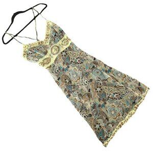 VTG Eci New York Embellished Dress size 6